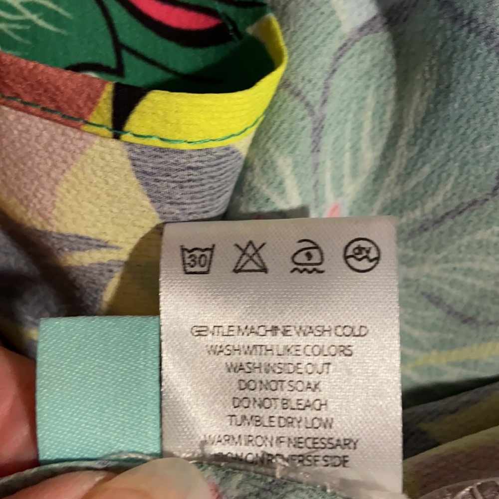 Karlie Anthropologie Tropical Kimono Jumpsuit S - Picture 10 of 11